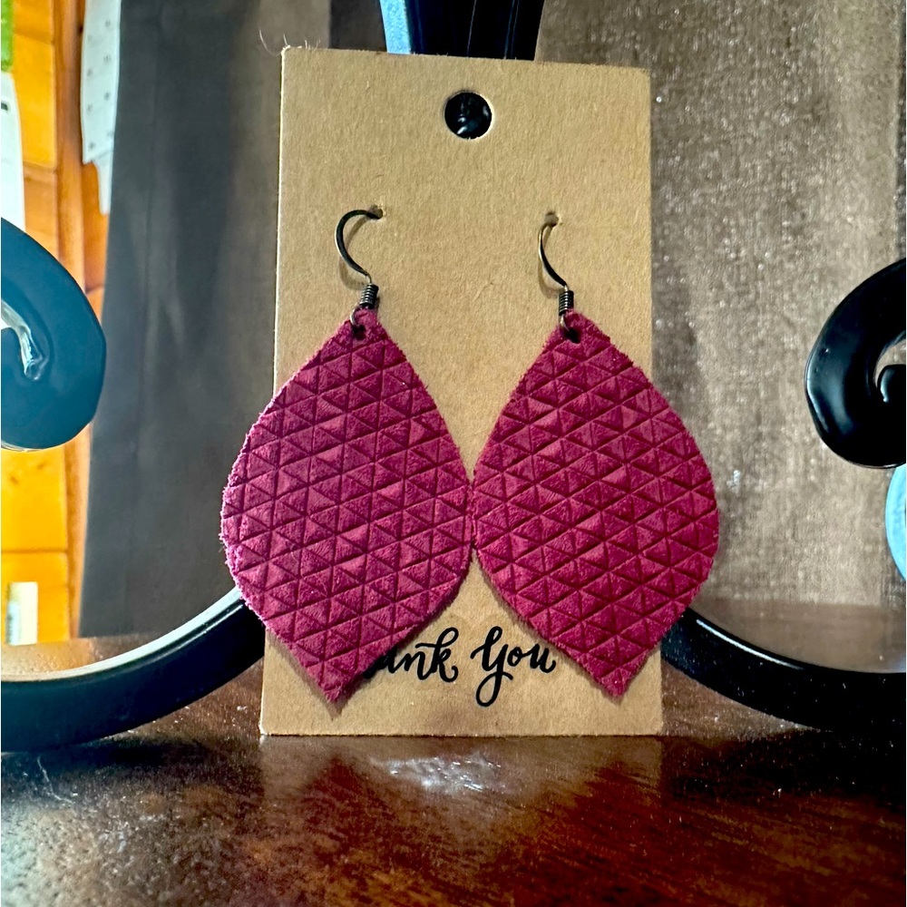 Leather Earrings